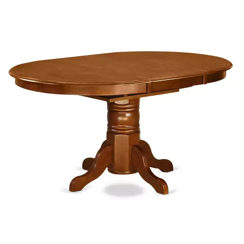 Set da pranzo HomeStock con tavolo e 4 sedie con allunga a farfalla