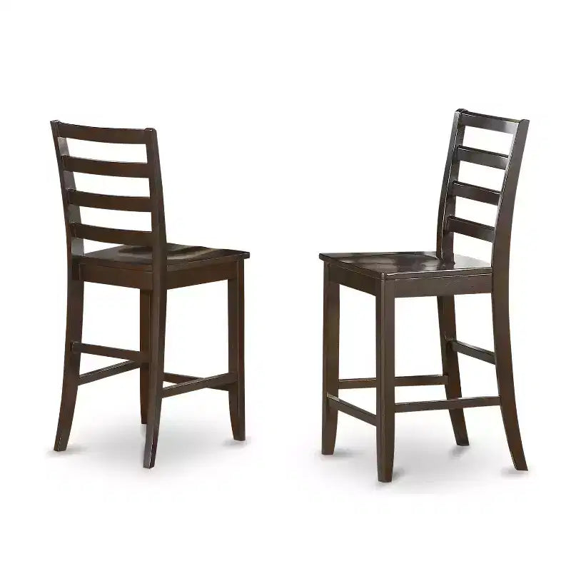 HomeStock Esszimmerset in Thekenhöhe, Bistrotisch und 4/6 Stühle, 54x54 Zoll, Küchenset