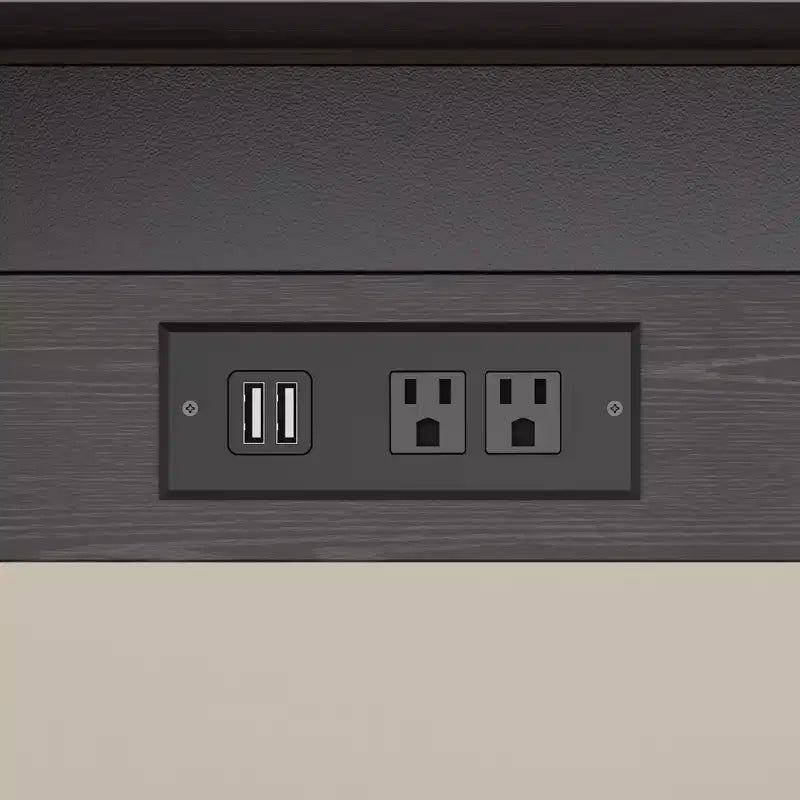 VECELO 7-teiliges Esszimmer-Set mit 6 Hockern, 63 ausziehbarer Küchentisch mit Metallgestell, für kleine Räume, Schwarz