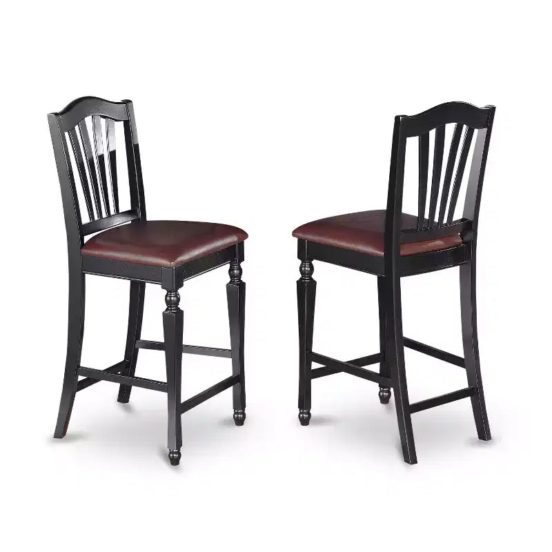 Set da pranzo HomeStock ad altezza bancone con tavolo con prolunga a farfalla e 8 sedie
