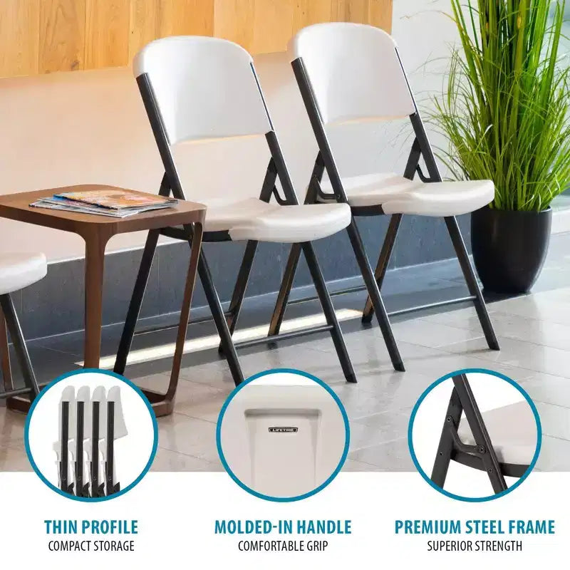 Lifetime 60-Zoll-Rundtisch- und Stuhl-Set