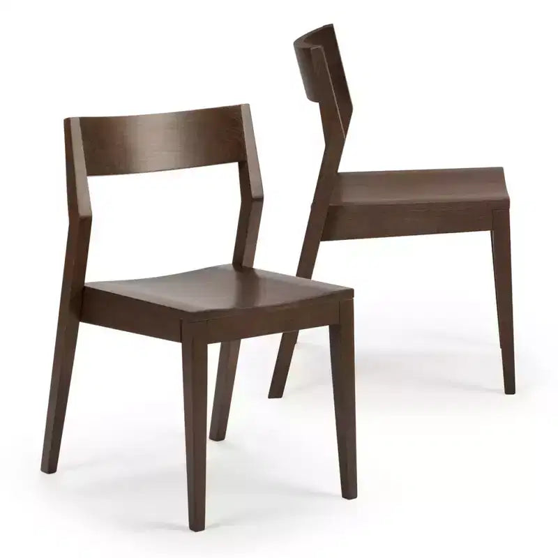 Set da pranzo moderno in legno massello da 72 con panca + 4 sedie