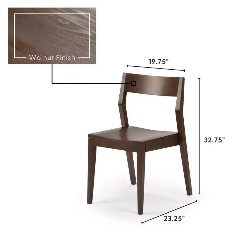 Set da pranzo moderno in legno massello da 72 con panca + 4 sedie
