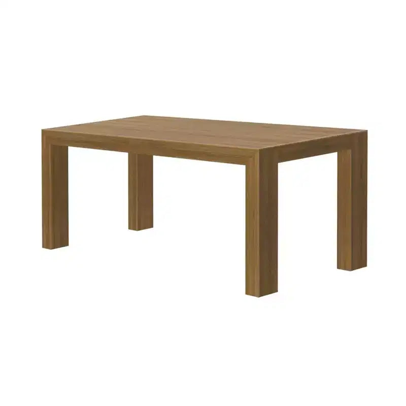 Set da pranzo moderno in legno massello da 72 con panca + 4 sedie