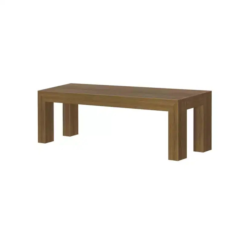 Set da pranzo moderno in legno massello da 72 con panca + 4 sedie