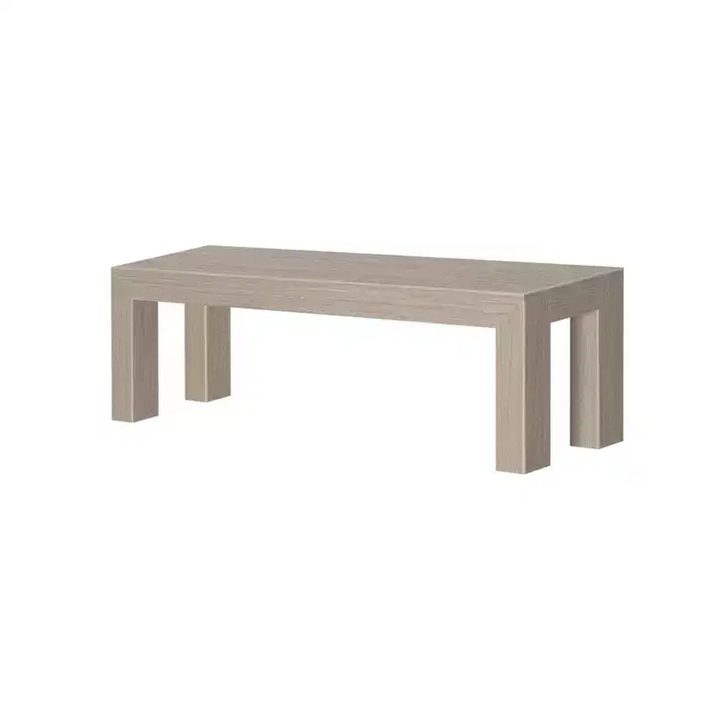 Set da pranzo moderno in legno massello da 72 con panca + 4 sedie