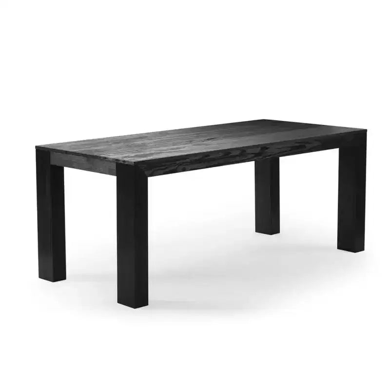 Set da pranzo moderno in legno massello da 72 con panca + 4 sedie