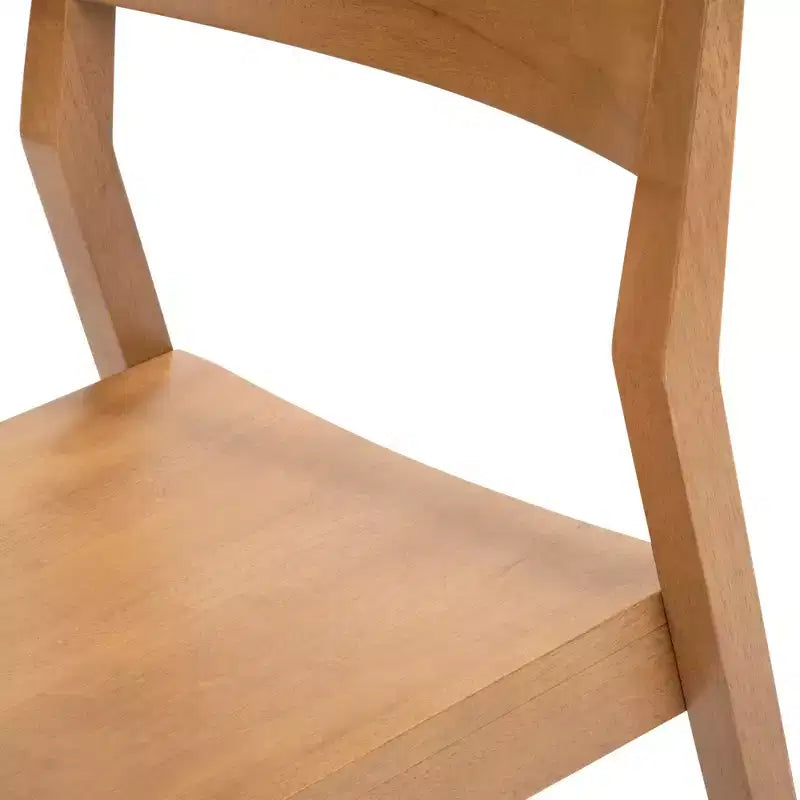 Tavolo alto moderno da bancone Plank and Beam + 2 sedie moderne da bancone (confezione da 2)