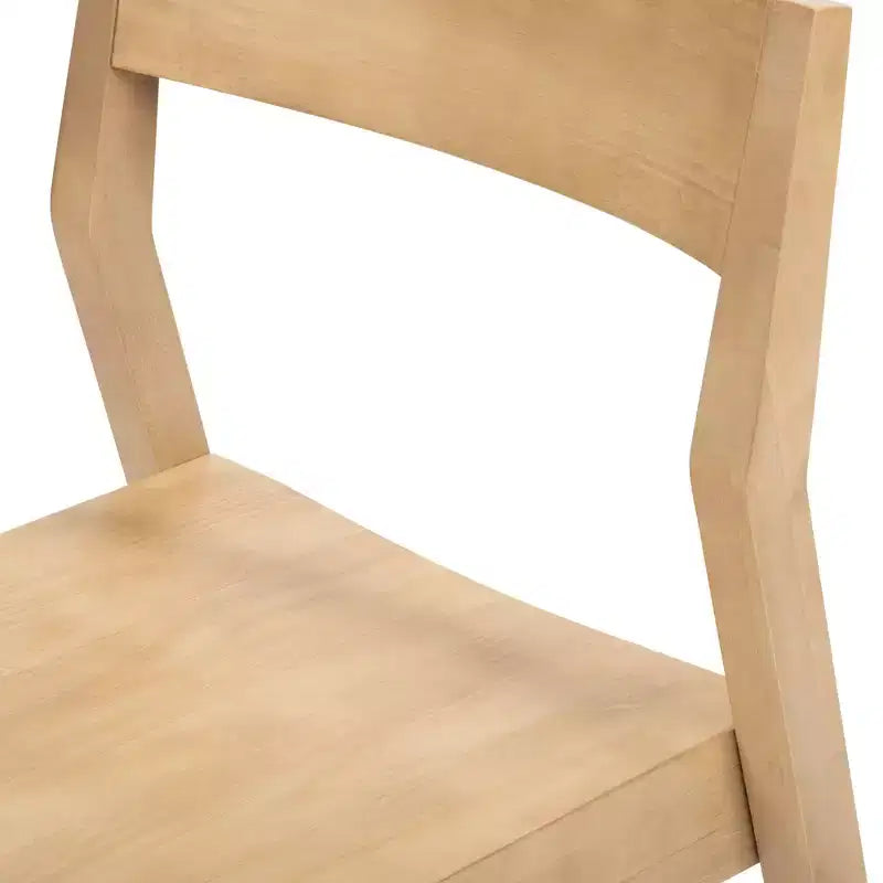 Tavolo alto moderno da bancone Plank and Beam + 2 sedie moderne da bancone (confezione da 2)