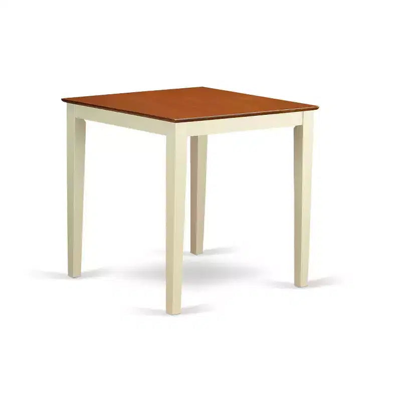 Set da cucina con tavolo da bancone - Set da pranzo in 5 pezzi con sedie - 36x36 pollici - Design moderno