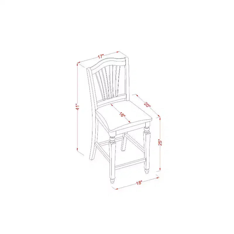 Set da cucina da 3 pezzi con tavolo e sedie - Tavolo rotondo con piedistallo e 4 sedie