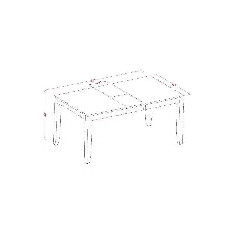 Esszimmerset mit Tisch und Stühlen - Küchen-Esszimmergarnitur - Tisch- und Stuhlset aus Massivholz