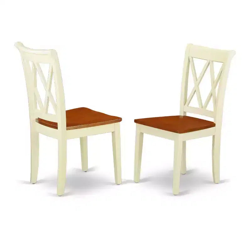 Set da pranzo vittoriano da 5 pezzi, tavolo rettangolare e 4 sedie - allungabile da 60/78 pollici