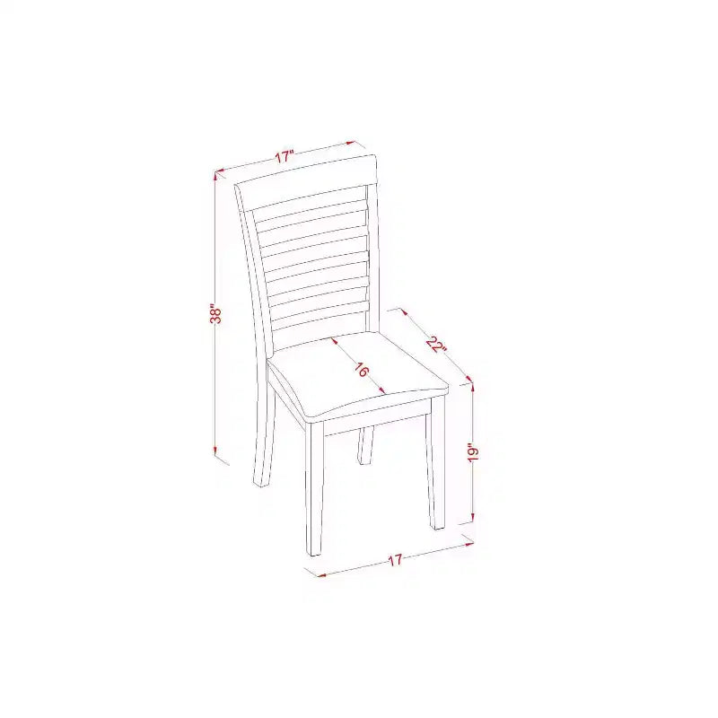 Tavolo da pranzo ovale in 7 pezzi, finitura marrone sella, piano in legno massello con 6 sedie