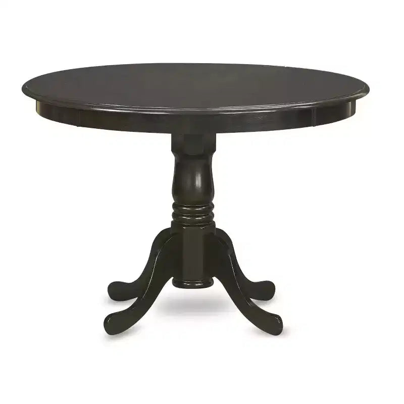 Küchentisch-Set für 4 Personen - 42 Inch runder Esstisch mit 4 Stühlen - Esszimmer-Set im klassischen Stil