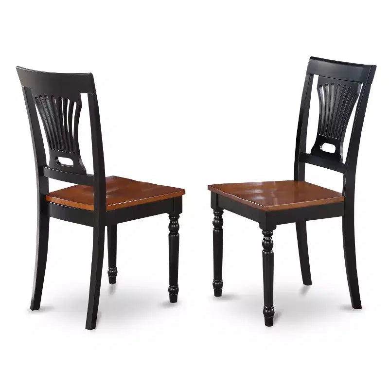 Runde Essgruppe - Tisch und 4 Stühle, 42 Zoll, Design im Barockstil, Küchen-Essgruppe, eleganter Esstisch