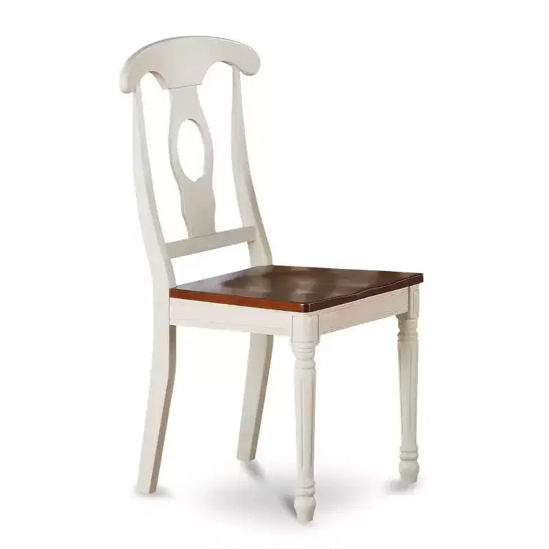 Rustieke eetkamerset - massiefhouten tafel en stoelen voor keuken of eetkamer