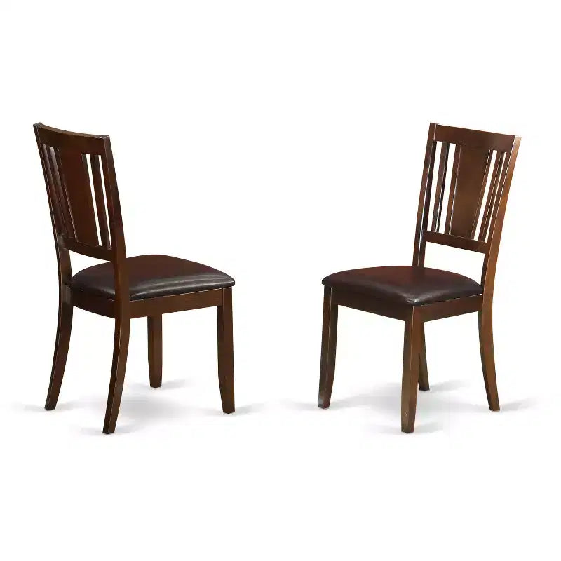 Esszimmer-Set, 6-teilig - Rechteckiger Esstisch mit Stühlen - Modernes Küchentisch-Set für 4 Personen - Elegante Wohnmöbel