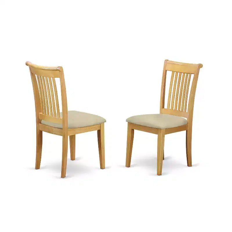 Rundes Esszimmer-Set im Südwesten-Stil - 3-teiliges Küchentisch-Set mit Stühlen - Eichenoberfläche, 42 Inch