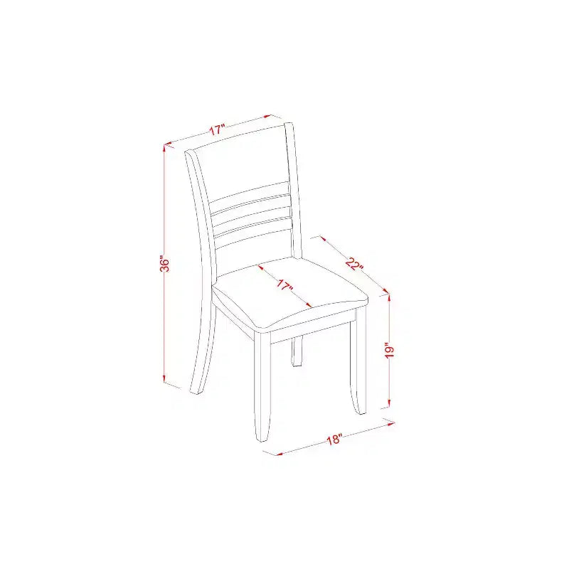 Round Kitchen Table Set with Dining Chairs - Modern Dining Room Table & Chairs
