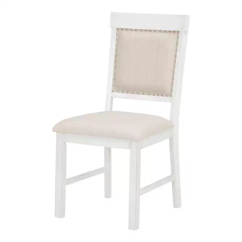 Set da cucina in stile rustico per 4 persone, set da pranzo rotondo in legno allungabile e 4 sedie imbottite, set da pranzo retrò per cucina