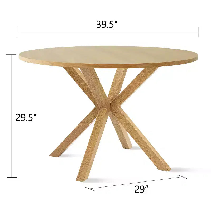 Set da pranzo moderno per 4 persone, tavolo con base centrale salvaspazio e sedie imbottite in bouclé, schienale in rattan intrecciato, ideale per appartamenti - Panipeachy