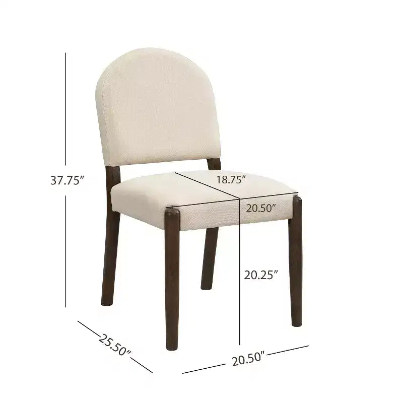 Set da pranzo moderno Sarita di Christopher Knight Home, 5 pezzi, con sedie imbottite in legno di gomma