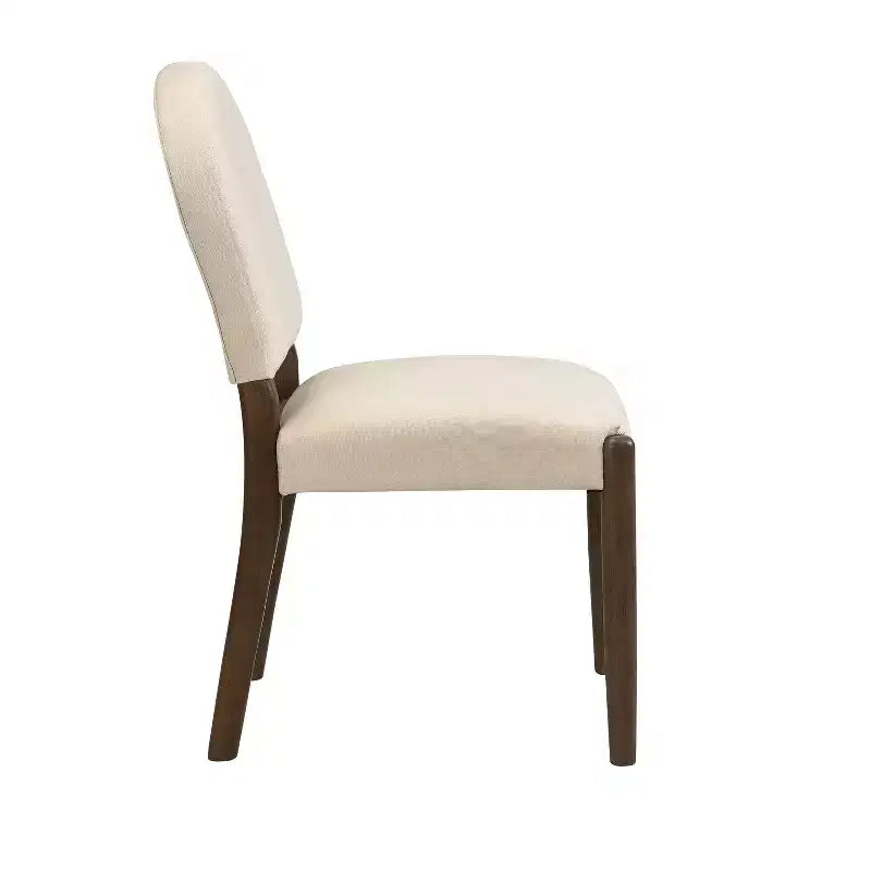Set da pranzo moderno Sarita di Christopher Knight Home, 5 pezzi, con sedie imbottite in legno di gomma
