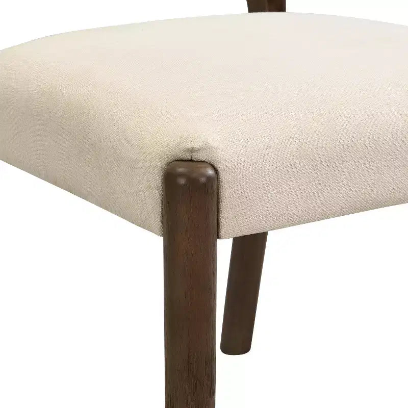 Set da pranzo moderno Sarita di Christopher Knight Home, 5 pezzi, con sedie imbottite in legno di gomma