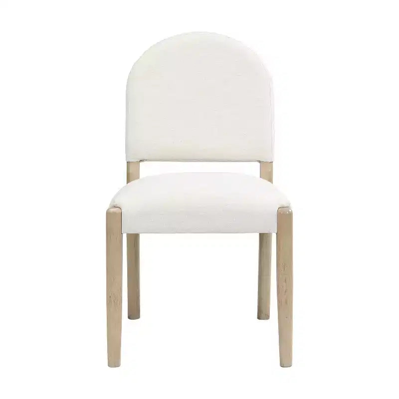 Set da pranzo moderno Sarita di Christopher Knight Home, 5 pezzi, con sedie imbottite in legno di gomma
