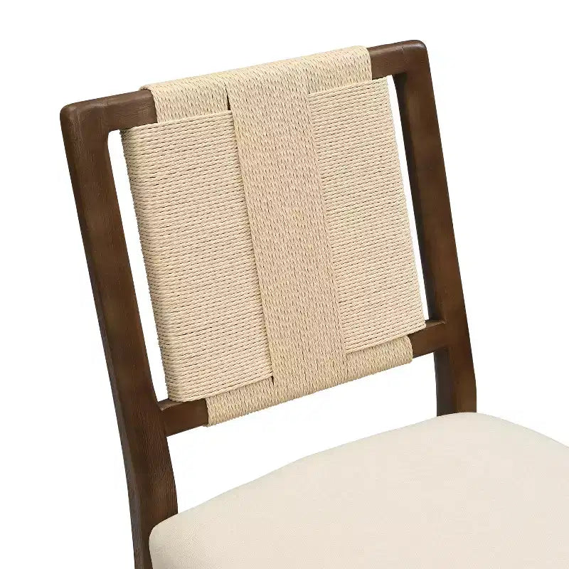 Christopher Knight Home Seema modernes 5-teiliges rundes Esszimmertisch-Set mit gepolsterten Stühlen aus Gummibaumholz