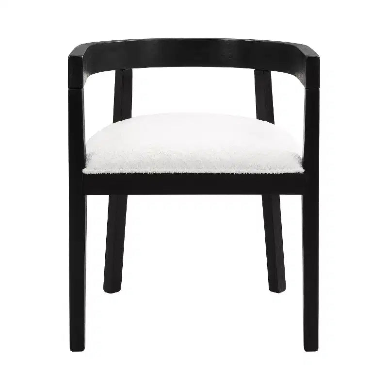 Set moderno da pranzo rotondo Christopher Knight Home Sonal da 5 pezzi con 4 sedie imbottite in legno di caucciù