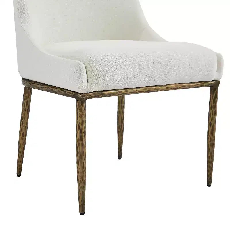 Christopher Knight Home Linnea Industrial 5 Piece Upholstered Dining Chairs with Round Pedestal Dining Table