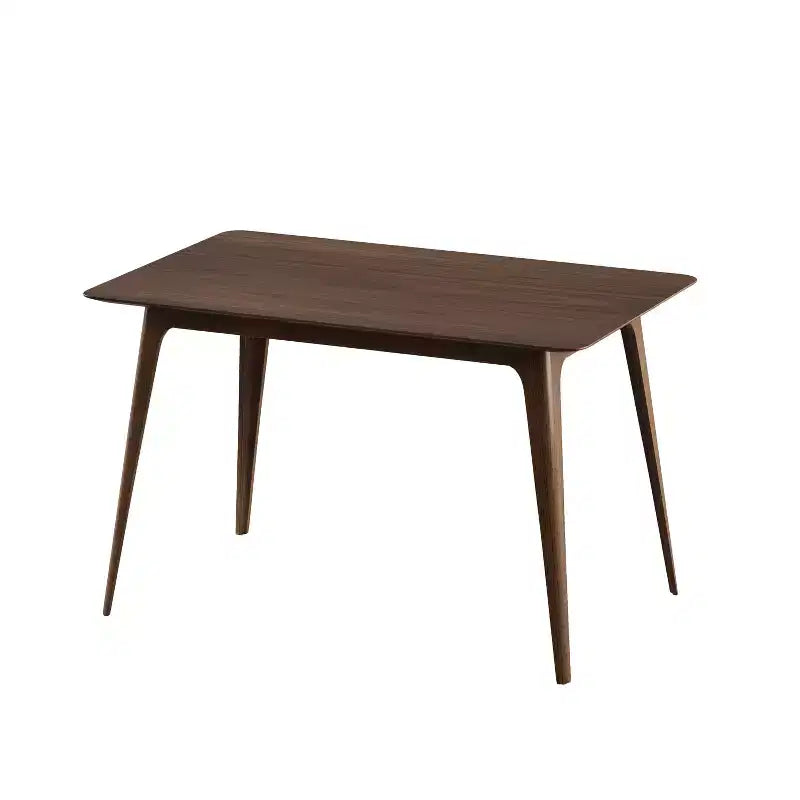 Sett tal-ikel tal-injam minimalist għal 4 persuni, sett tal-mejda rettangolari b’5 biċċiet għal spazji żgħar b’4 siġġijiet miksija għall-kċina