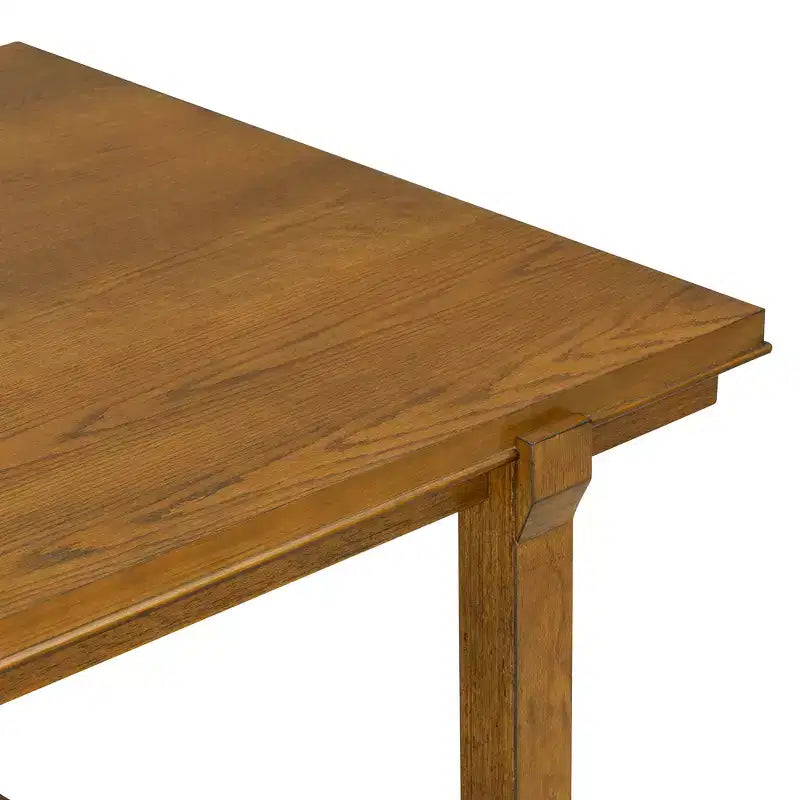 ModernLuxe set blagovaonskog stola sa 6 komada, blagovaonski set za 6 osoba, obiteljski kuhinjski stol sa ergonomskim tapeciranim blagovaonskim stolicama i klupom