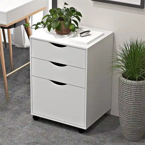 3 Drawers Storage Cabinet - 15.5D x 18.1W x 24H